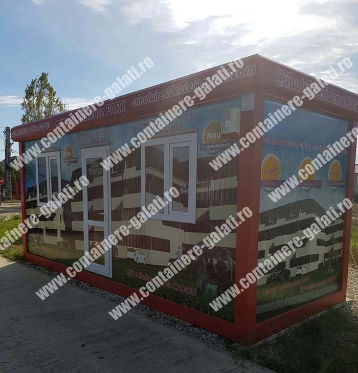 container metalic second hand pret Harghita